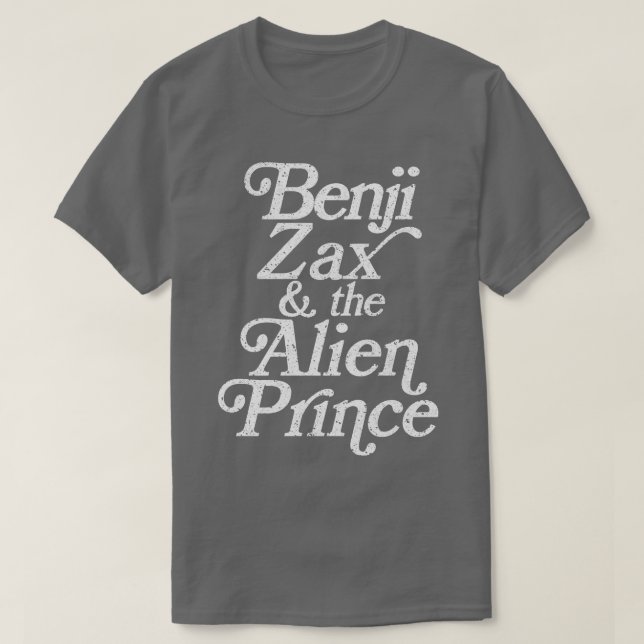Benji Zax och Prince T Shirt (Design framsida)