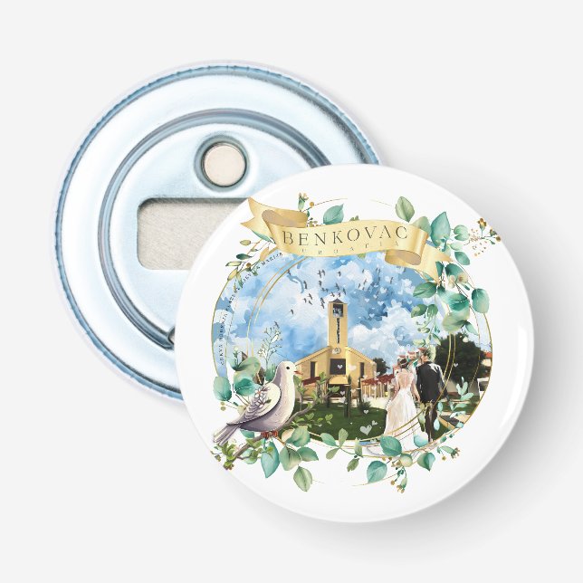 Benkovac Flasköppnare (Framsidan)