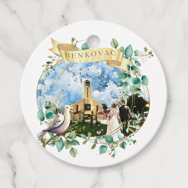 Benkovac Gåvor Etiketter (Framsida)