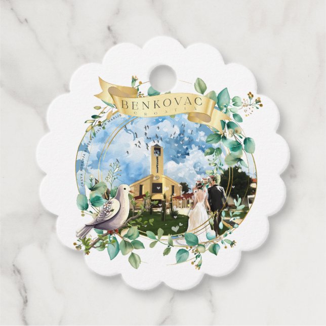 Benkovac Gåvor Etiketter (Framsida)