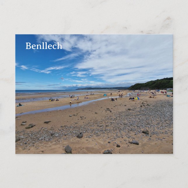 Benllech Vykort (Framsida)