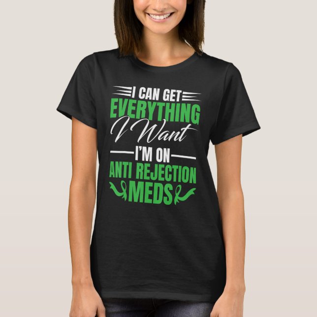 Benmärgsgivartillägg Benmärgstransplantor T Shirt (Framsida)