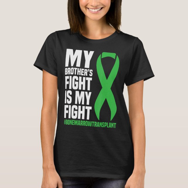 Benmärgstillägg Benmärgsdonationsvarv T Shirt (Framsida)