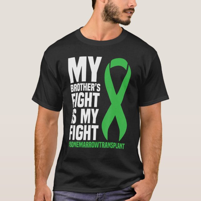 Benmärgstillägg Benmärgsdonationsvarv T Shirt (Framsida)