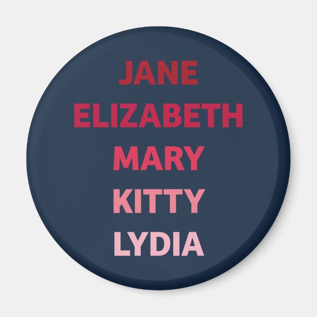 Bennet-systrarna Magnet (Framsidan)