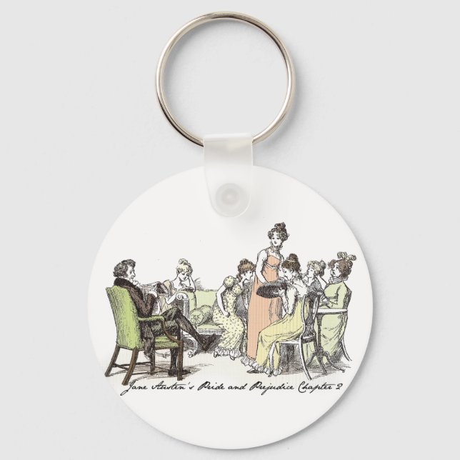 BennetFamily - Jane Austen Pride & Prejudice Nyckelring (Framsida)