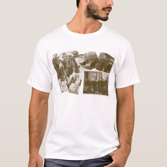 Bennett familjmöte 2004 tee shirt (Framsida)