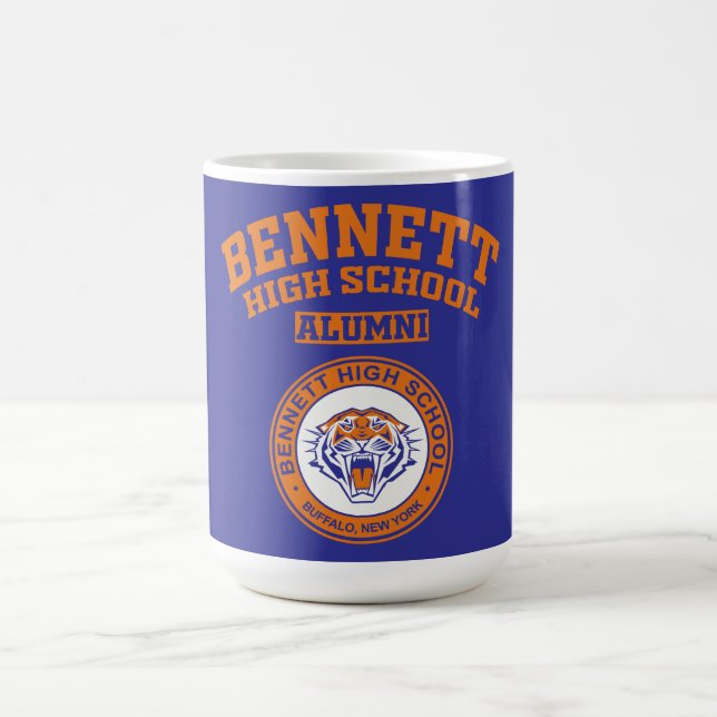 Bennett High School NY Alumni-mugg Kaffemugg (Center)