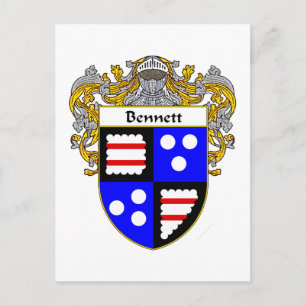 Bennett Jackar av Arm (Mantled) Vykort