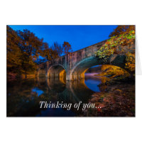 Bennett Vår Bridge Twilight Thinking of U Card