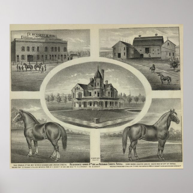 Bennettand Son, Topeka Poster (Framsidan)