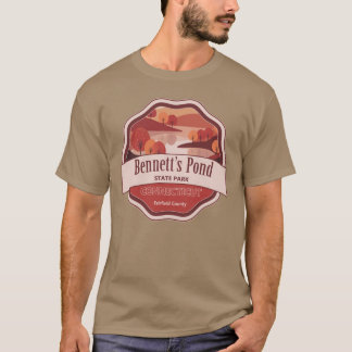 Bennetts Pond State Park Fairfield County Connecti T Shirt