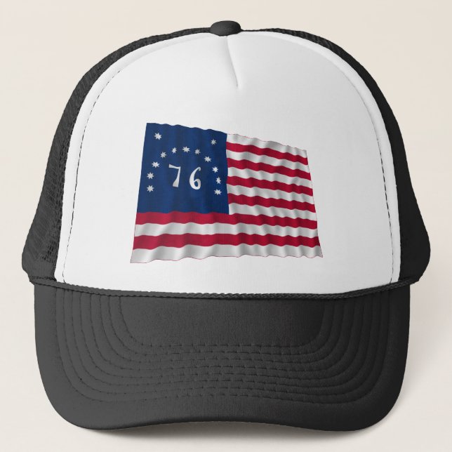 Bennington flagga truckerkeps (Framsida)
