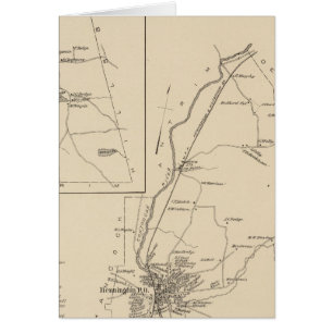 Bennington, Hillsborough Co Hälsningskort