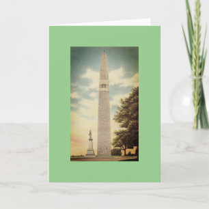 Bennington Monument, Old Bennington, Vermont Helgkort
