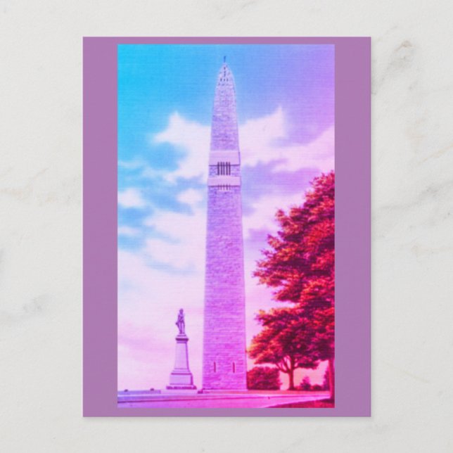 Bennington Monument, Old Bennington, Vermont Vykort (Framsida)