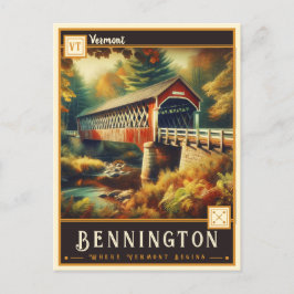 Bennington, Vermont | Postkort för Vintage Vykort