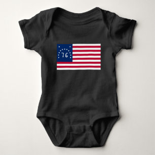Benningtons Banner: Den 76 amerikanska stridsflagg T Shirt