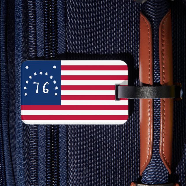 Bennington's Banner: Den 76:e amerikanska stridsfl Bagagebricka (Baksida Insitu 2)