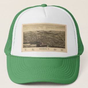 Bennngton Vermont historisk karta Keps