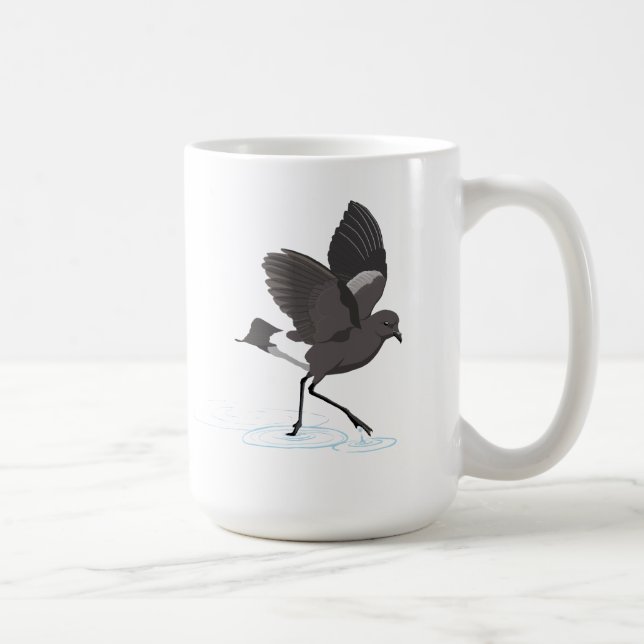 BennuBirdy Wilsons Storm-Petrel Kaffemugg (Höger)