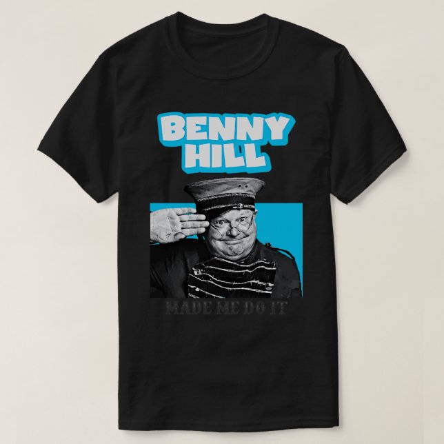 Benny Backe fick mig att göra det T Shirt (Design framsida)