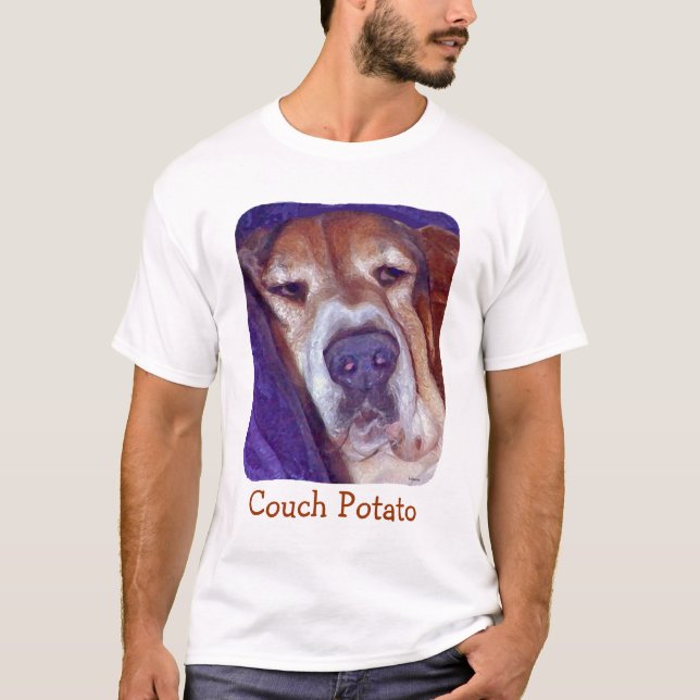 Benny Bassethunden T Shirt (Framsida)