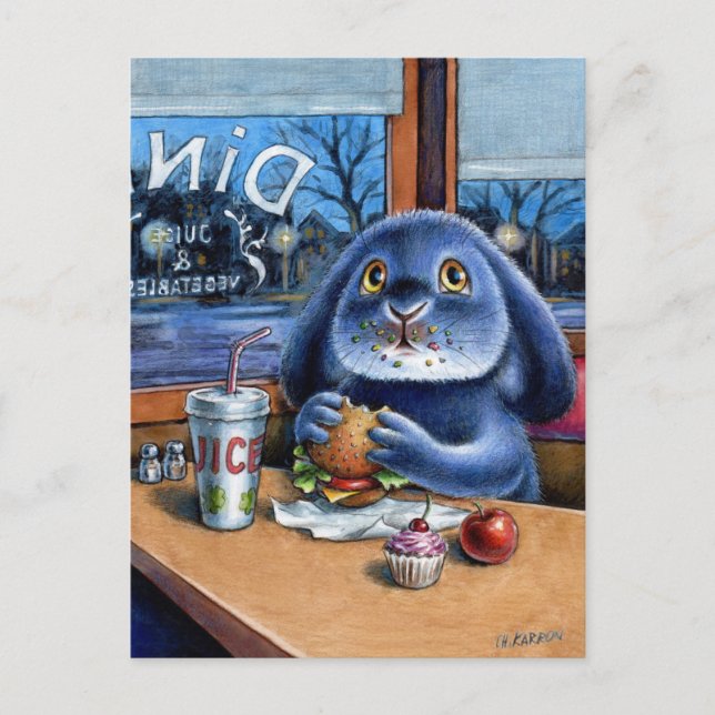 Benny Blue - Dinermotiv Postkort Vykort (Framsida)