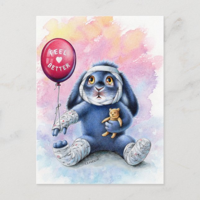 Benny Blue - Känn bättre vykort (Framsida)