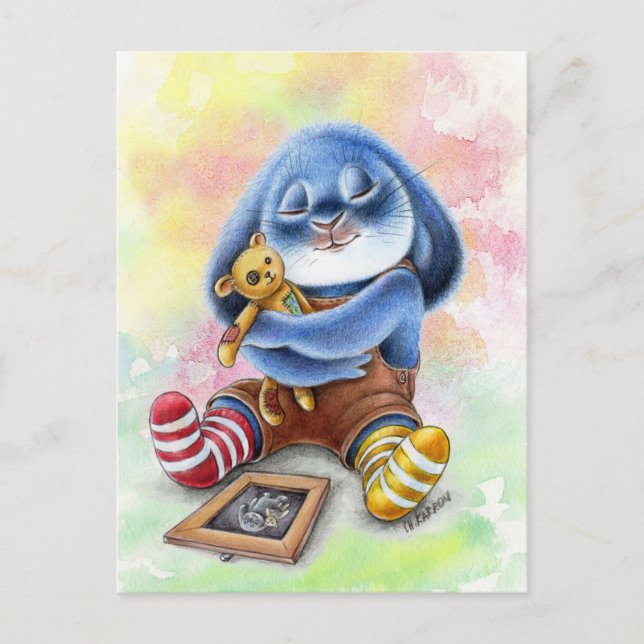 Benny Blue - Minnesvykort Vykort (Framsida)