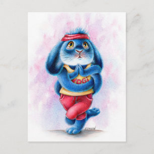Benny Blue - Yogi Postcard Vykort