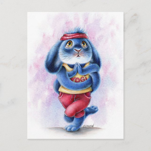 Benny Blue - Yogi Postcard Vykort (Framsida)