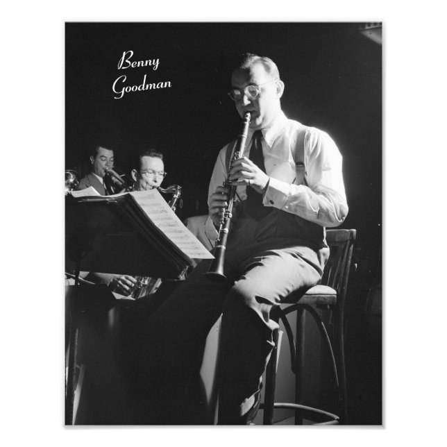 Benny Goodman Fototryck (Framsidan)