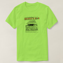Bennys pub New Orleans T-shirt