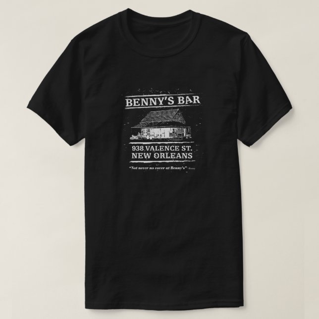 Bennys Pub New Orleans T Shirt (Design framsida)