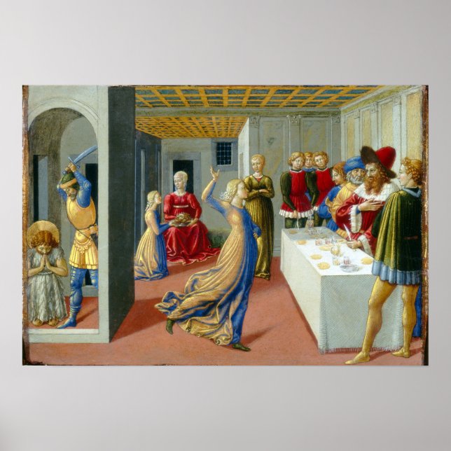 Benozzo Gozzoli The Feast of Herod Poster (Framsidan)