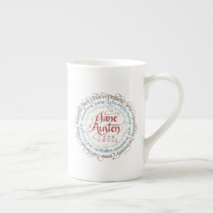 Benporslin - mugg för Jane Austen perioddramer