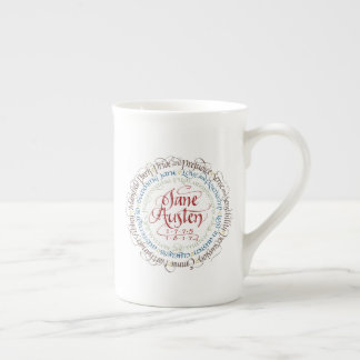 Benporslin - mugg för Jane Austen perioddramer