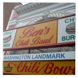 Bens Chili kopp: Iconic DC-landmark Kakelplatta