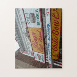 Ben's Chili kopp: Iconic DC-landmärke Pussel