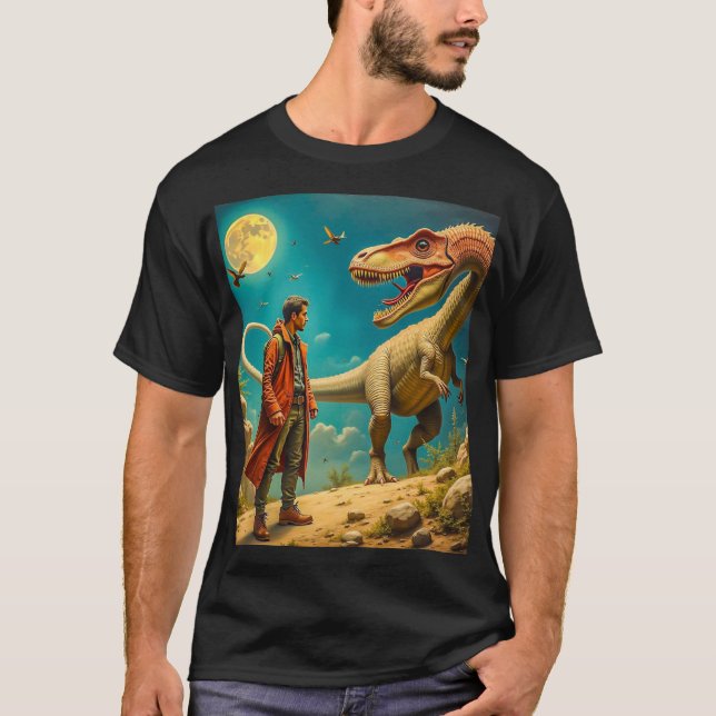 Bens grundläggande svarta t-shirt (Framsida)