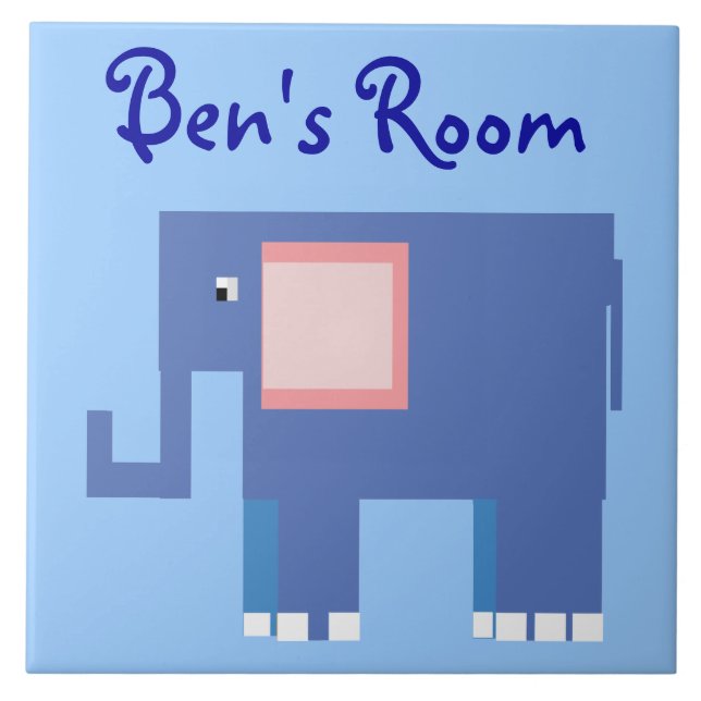 Ben's Room Kakelplatta (Framsidan)