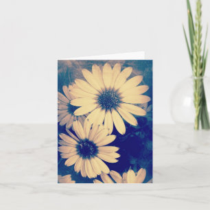 Bensande Daisy Grunge Kort