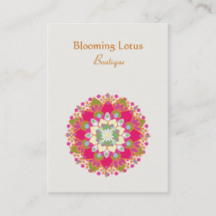 Bensar Affärskortet Lotus Knubbig Visitkort