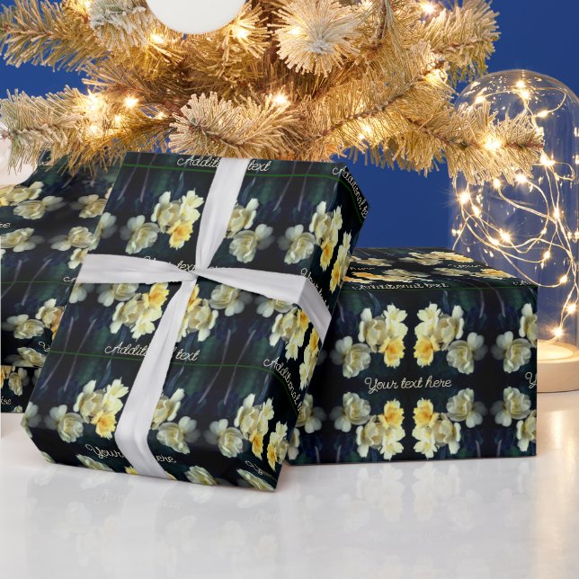 Bensar Gul ros Abstrakt, Personlig Presentpapper (Helgdagar)