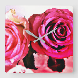 Bensar Ro Fyrkantig Klocka