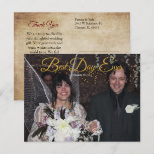 Bensar Ro Photo Tack Vykort