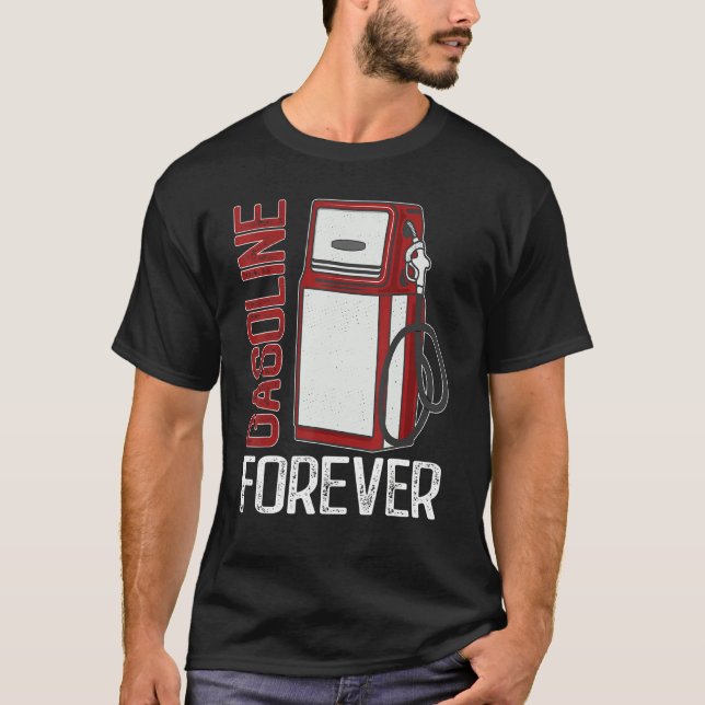 Bensin för gasbilar 1 t shirt (Framsida)