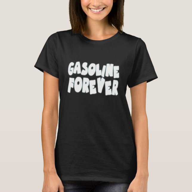 Bensin för gasbilar t shirt (Framsida)