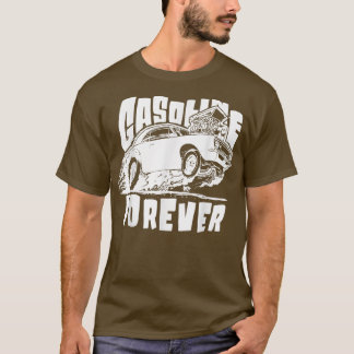 Bensin för Lung gas Cars Tees T-Shirt